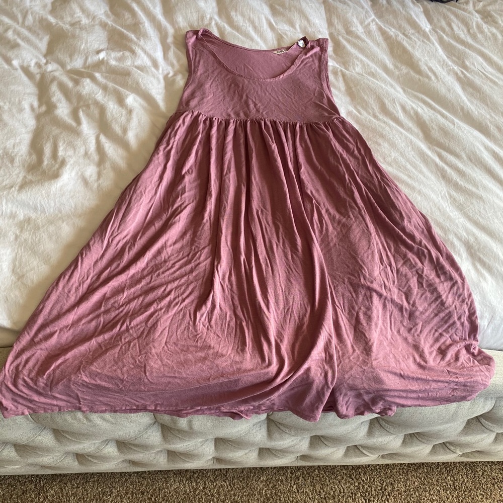 Vintage plum summer dress